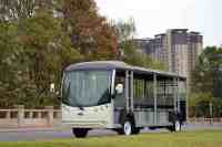 Minibús Eléctrico Turístico Eficiente de 23 Plazas con Velocidad de 30 km/h y Autonomía de 85-105 km para Viajeros