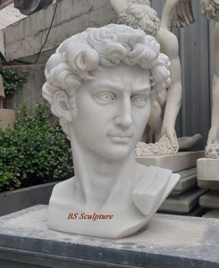 <span class=keywords><strong>Statue</strong></span> de <span class=keywords><strong>marbre</strong></span> blanc pur de décoration d'intérieur avec la sculpture de buste de dame de <span class=keywords><strong>voile</strong></span> à vendre - Product Image 6