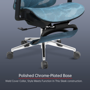 Silla <span class=keywords><strong>de</strong></span> oficina ergonómica <span class=keywords><strong>de</strong></span> malla completa certificada Reach con reposapiés Chaise Bureau Ergonomique Cadeira Escritorio Sillas <span class=keywords><strong>De</strong></span> Escritorio - Product Image 5