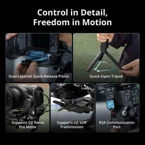 Estabilizador de Gimbal RS 5 para Cámara, Soporte de Mano para Grabación de Video, Cámaras DSLR y Mirrorless, Uso en Flujo de Trabajo de Filmación - Product Image 5