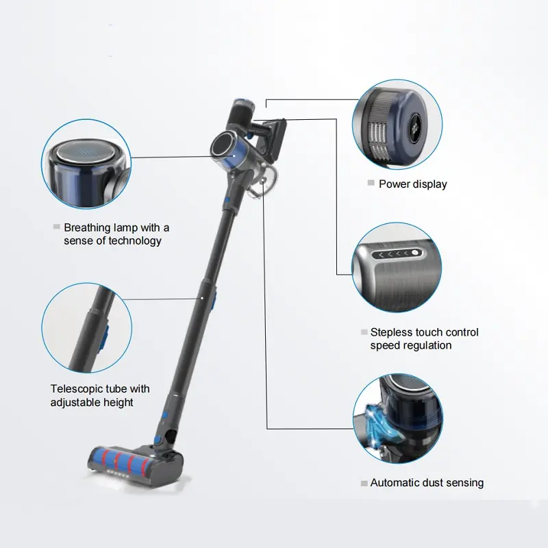 Made In China Superior Quality Floor Care Intelligent Household Vacuum Cleaner For Basement