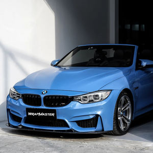 WRAPMASTER 1.52*17m anti-rayures brillant cristal Abudhabi bleu PET <span class=keywords><strong>PVC</strong></span> vinyle film d'emballage <span class=keywords><strong>de</strong></span> voiture couleur changeante décoration automatique - Product Image 1