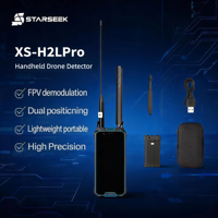 Detector de Drones Ligero XS-H2LPro de 658g, Compatible con Más de 900 Modelos de UAV, Conexión Multidispositivo y Reproducción de Trayectoria