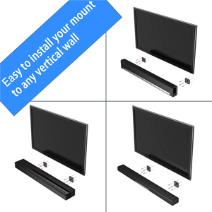 Soporte <span class=keywords><strong>de</strong></span> Pared para Altavoz <span class=keywords><strong>de</strong></span> <span class=keywords><strong>Barra</strong></span> <span class=keywords><strong>de</strong></span> <span class=keywords><strong>Sonido</strong></span> Klipsch RP-140SA R-41SA RP-500SA y <span class=keywords><strong>Sony</strong></span> SA-Z9R HT-Z9F HT-S350 HT-S100F HT-S200F - Product Image 6