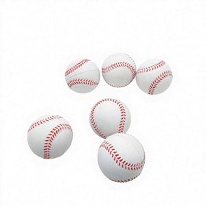 High Quality Pu <b>Foam</b> Promotional Baseball Stress Soft Sports Ball Shape for Welcome Gifts & Tradeshow Giveaways - Product Image 4