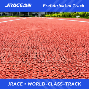 <span class=keywords><strong>Pista</strong></span> <span class=keywords><strong>de</strong></span> <span class=keywords><strong>Atletismo</strong></span> Prefabricada <span class=keywords><strong>de</strong></span> Caucho, Aprobada por la IAAF, Estándar Internacional JRACE, Material para Pistas <span class=keywords><strong>de</strong></span> 400m - Product Image 2