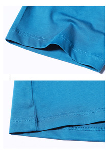 Custom Stylish Mercerized Cotton Slim Fit Polo <strong>Shirts</strong> No Buttons - Product Image 3