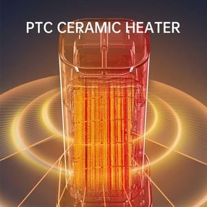 2023 escritorio hogar sala de estar termostato eléctrico calentador de aire máquina 800W calentador cálido para invierno pie mano cuerpo - Product Image 3