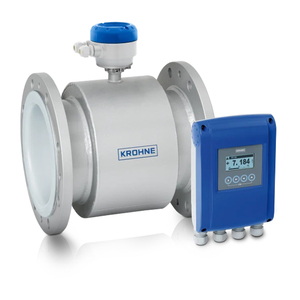 เครื่องวัดอัตราการไหลของน้ำ KROHNE OPTIFLUX 4100 ทำจากสแตนเลส ความแม่นยำ +/-0.05% แบบหนีบติดตั้ง (กรุณาติดต่อ) - Product Image 1