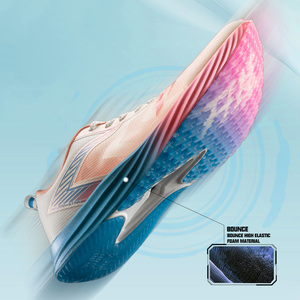 LS1056 thời trang đầy đủ duy nhất Carbon tấm đua Giày chạy Giày thoải mái chạy Sneaker - Product Image 3