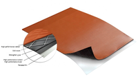 Selbstklebende EPDM Moderne Dachmembran Wasserdichtung für Flachdächer ISO/CE-Zertifiziert Mehr als 5 Jahre Garantie Dugao 0,8mm