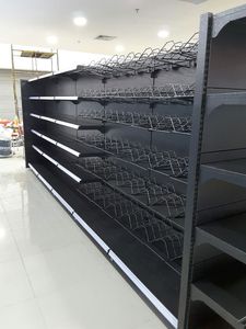 Rak Supermarket Modular kapasitas tinggi & Alat <span class=keywords><strong>display</strong></span> ritel kustom rak rakitan bebas genggam untuk memaksimalkan visibilitas produk - Product Image 5