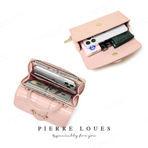 Bolso de Mano con Estampado de Cocodrilo Pierre Loues para Mujer, Forma Cuadrada, Cierre de Cordón, Bolso Pequeño Moderno, Bolso Bandolera - Product Image 4