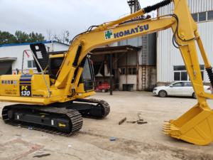 รถขุดไฮดรอลิก Komatsu PC130 มือสอง สภาพดีเยี่ยม รุ่นปี 2022 น้ำหนัก 12 ตัน ยี่ห้อญี่ปุ่น พร้อมมอเตอร์ เกียร์ แบริ่ง สำหรับรายงานวิดีโอ - Product Image 4