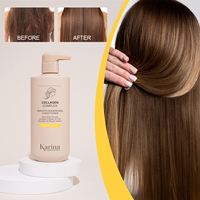 Acondicionador de Colágeno con Logotipo Personalizado, Tratamiento de Acondicionamiento Profundo para Cabello Dañado, Acondicionador de Marca Privada, Acondicionador Reparador de Enlaces