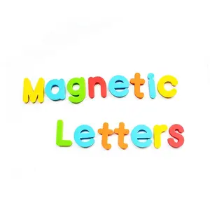 Kit de lettres et chiffres magnétiques personnalisés, lettres 3D en mousse EVA