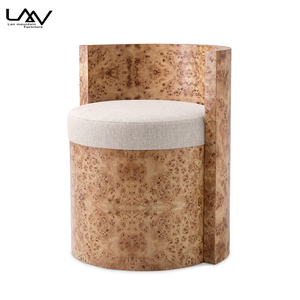 Design in stile Villa soggiorno in legno <span class=keywords><strong>sedia</strong></span> per il tempo libero Hotel camera da letto albero tumorale modello di lusso poltrona - Product Image 1