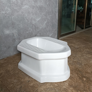 Thái Lan Tốt Nhất Bán Squat Nhà Vệ Sinh Kinh Tế Xây Dựng Dự Án Sử Dụng Gốm Một Mảnh Squat <span class=keywords><strong>Pan</strong></span> Với Nền Tảng - Product Image 2