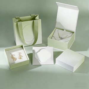 High-end Customized Valentine's Day <b>Book</b>-shaped Jewelry Packaging <b>Box</b> Logo Customization for Necklace Bracelet Bangle-Lid Base - Product Image 1