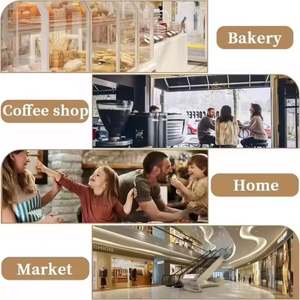 Disposable Kraft Paper Carton Greaseproof Sandwich <b>Bags</b> for Food Packaging-Use for Hamburger Pizza Milk Potato Chips Takeaway - Product Image 5