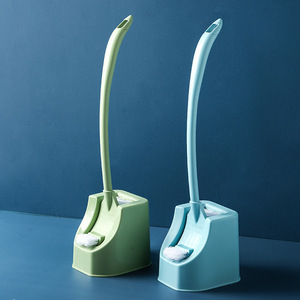 Brosse de toilette avec base, design ergonomique rectangulaire pour le nettoyage domestique - Product Image 2