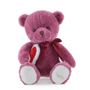 Doğum günü hediyesi için zarf ile özel yapılmış yumuşak peluş kahverengi 12 inç oyuncak ayı bebek - Product Image 6