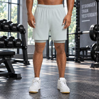 Shorts de course pour hommes, shorts de sport 2 en 1, shorts de jogging, shorts de sport à séchage rapide, shorts de gym athlétiques