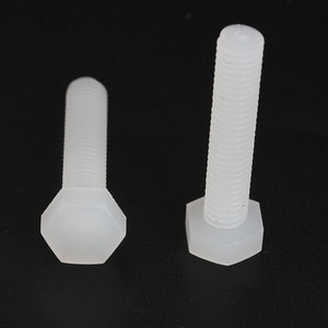 <span class=keywords><strong>Tornillos</strong></span> de Plástico PVDF Resistentes a Productos Químicos, Acabado Natural, <span class=keywords><strong>Tornillos</strong></span> de Máquina de Plástico para Sistemas de Fluidos Químicos - Product Image 3