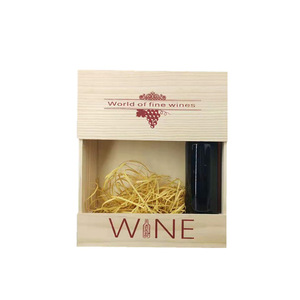 Caja de vino de madera de pino, rectangular, con tapa abatible, para almacenamiento de bebidas, hecha a mano, personalizable - Product Image 5