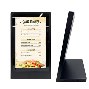 10.1 "nhỏ gọn kỹ thuật số máy nghe nhạc Quảng cáo-tabletop/bàn núi <span class=keywords><strong>mini</strong></span> Màn hình hiển thị cho menu nhà hàng, bán lẻ khuyến mãi - Product Image 2