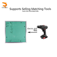 Trappe d'inspection moderne en aluminium – Durable, réglable, installation facile pour les environnements extérieurs, sous-sols, salons et ateliers