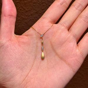 S925 Pure Silver Vintage Antique Design <b>Brushed</b> Single Diamond <b>Round</b> Ball Necklace Luxury Devil's Eye Collarbone Length - Product Image 5