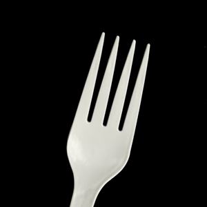 أدوات مائدة بلاستيكية قابلة للتحلل صديقة للبيئة من مادة CPLA، طقم 150 قطعة يشمل شوك وملاعق وسكاكين متينة وقوية - Product Image 5