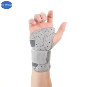 BDE Aluminum Wrist Brace Sprain Tendon Sheath Strain Joint Brace Sport Guard Wrist Strap for Men and Women