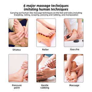 Многофункциональный массажер для ног шиацу с инфракрасным излучением, аксессуар для спортивной физиотерапии с тремя уровнями регулировки интенсивности - Product Image 3