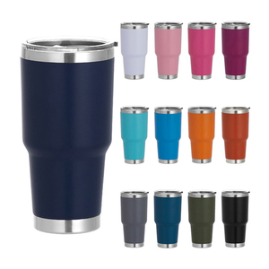 30 oz stainless steel powder coat tumbler: Durable & Insulated