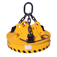 Imán de Elevación Electromagnético Industrial OKODA MW5, Capacidad de Carga Personalizada de 100 kg a 26000 kg, Fuerza de 1000 kg, 220 V, Factor de Seguridad 5x, PLC