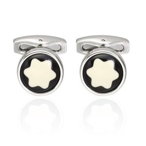 <span class=keywords><strong>Gemelli</strong></span> da <span class=keywords><strong>Uomo</strong></span> di Lusso con Smalto Morbido a Forma di Stella e Fiore di Prugna, Accessorio Gioiello per Sposo e Testimoni, Regalo Promozionale per Matrimonio - Product Image 1