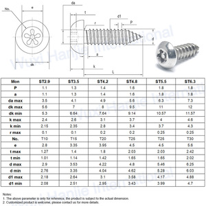 <strong>Security</strong> <strong>Screw</strong> <strong>Bit</strong> 125mm <strong>Security</strong> <strong>Screw</strong> Torx with Pin Pan Head <strong>Security</strong> <strong>Screws</strong> - Product Image 2