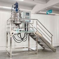 Machine d'émulsification sous vide antidéflagrante haute sécurité avec pesage quantitatif et mélangeur homogénéisateur pour détergents