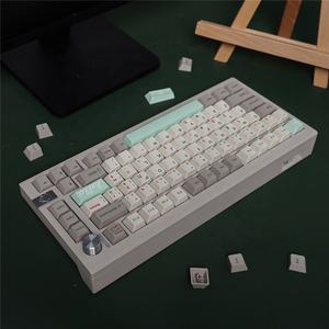 Keycaps <span class=keywords><strong>grec</strong></span> vert rétro 147 touches PBT Sublimation Cherry Profile pour <span class=keywords><strong>clavier</strong></span> mécanique 61/64/68/75/84/87/96/980/100/104/108 - Product Image 5