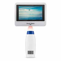 XT802C 48V POE kiosque de paiement panier de supermarché Terminal de point de vente 2D Scanner de codes-barres vérificateur de prix