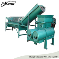 Ligne de traitement de la farine de manioc agricole Machine d'extraction d'amidon de patate douce Mini machine de traitement de l'amidon