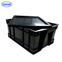Boîte de rangement antistatique Leenol ESD, boîte de rangement de composants antistatiques, PP conducteur empilable pour bacs SMD, électronique