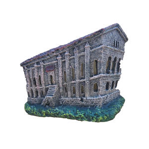 Groothandel Hars Ambachtelijke <span class=keywords><strong>Aquarium</strong></span> <span class=keywords><strong>Decor</strong></span> <span class=keywords><strong>Vintage</strong></span> Ornament Antieke Architectuur Fish Tank <span class=keywords><strong>Decor</strong></span> - Product Image 5