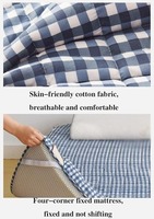 Couvre-matelas pliable de style japonais Tatami utilisation intérieure et extérieure tapis enroulable pour chambre de camping