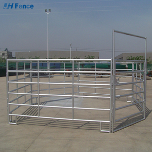 Paneles y Puertas de Acero Resistentes y Móviles de 2.1 Metros para Corrales de Ganado, Caballos y Otros Animales - Product Image 1