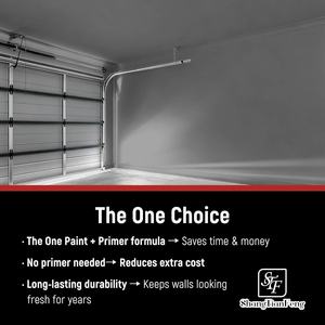 Kit de peinture époxy professionnelle pour sols (1 gallon) gris marine, revêtement acrylique pour béton, garages, sous-sols |   Formule à un composant | - Product Image 2