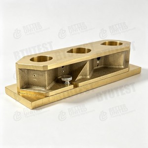 Moldes para Cubos de Mortero de 3 Cavidades - 2"x2" de Latón de Alta Precisión (1%) con Protección IP55, Cumplen con ASTM C87 y AASHTO T71 - Product Image 4