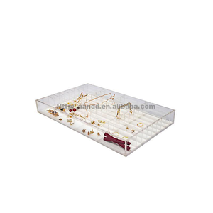 กล่องอะคริลิคใสสำหรับจัดเก็บต่างหูแบบแบ่งช่อง - กล่องใส่เครื่องประดับแบบแยกส่วน - Product Image 2